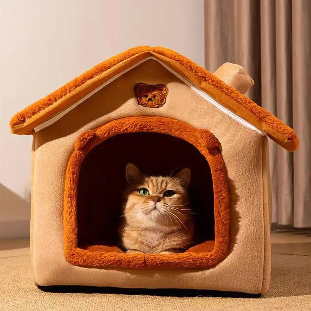 Cats Winter Warm Cat Bed Nest