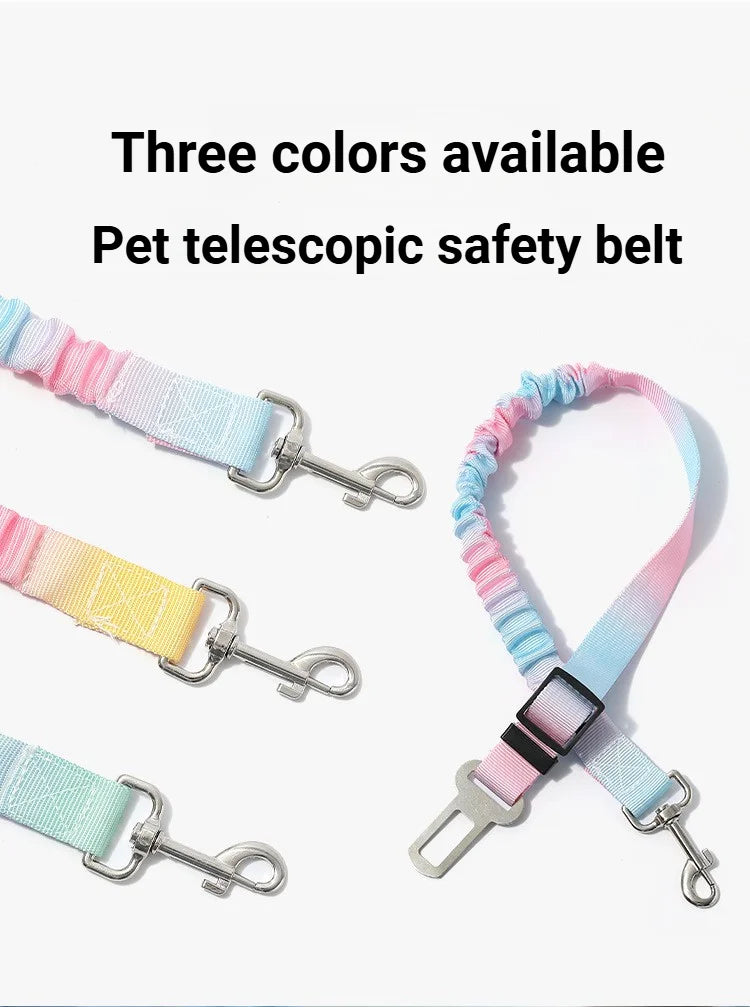 Dog Car Seat Belt Safety Protector Travel Pets Accessories