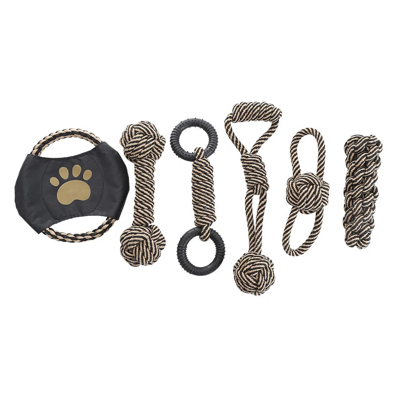 Cotton rope dog toy, suitable for small and medium-sized dog breeds