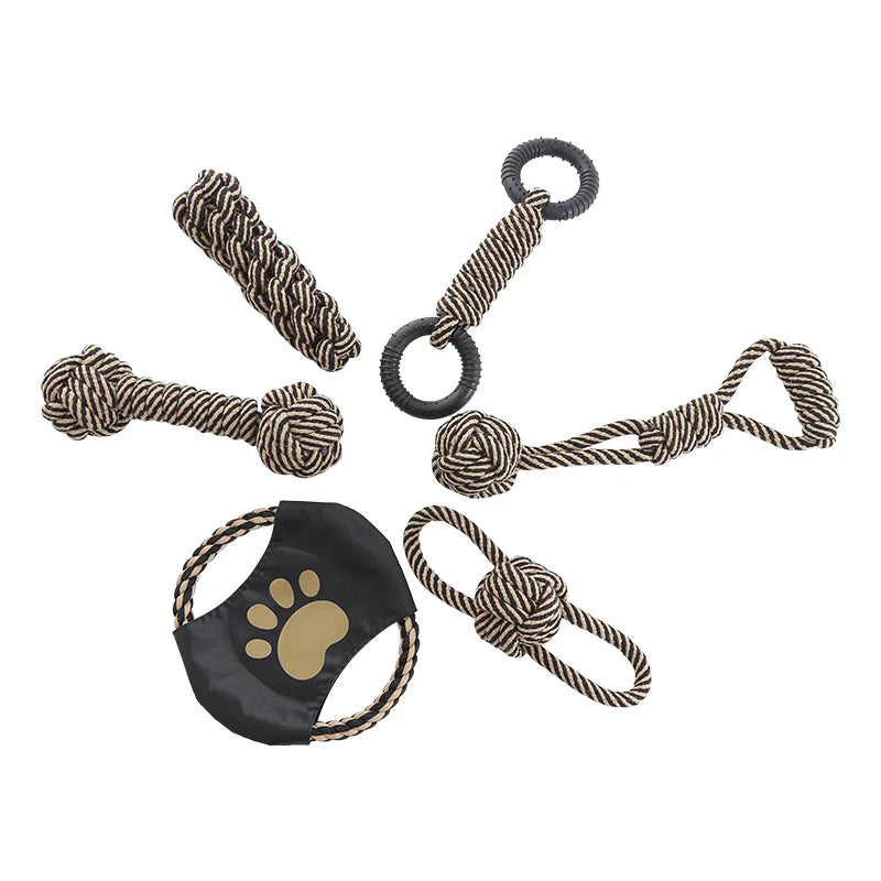 Cotton rope dog toy, suitable for small and medium-sized dog breeds