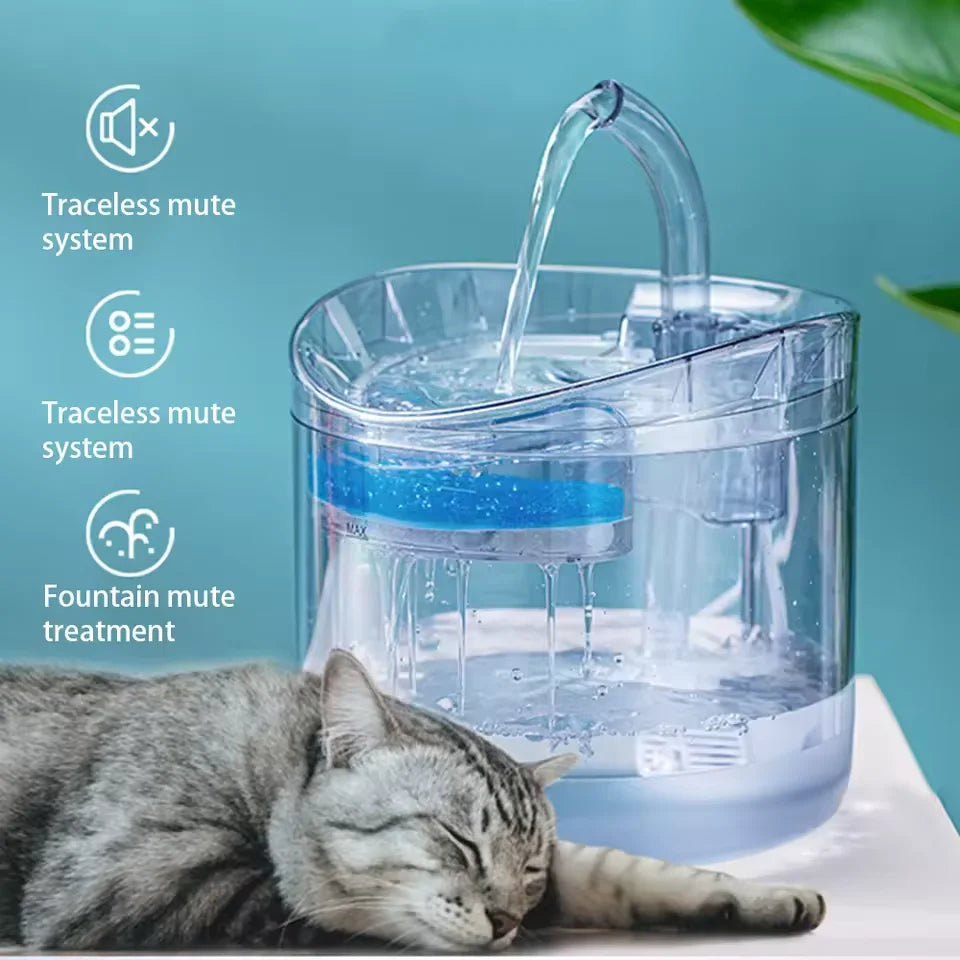 Cat Water Feeder Automation Sensor Faucet Fountain Food Grade