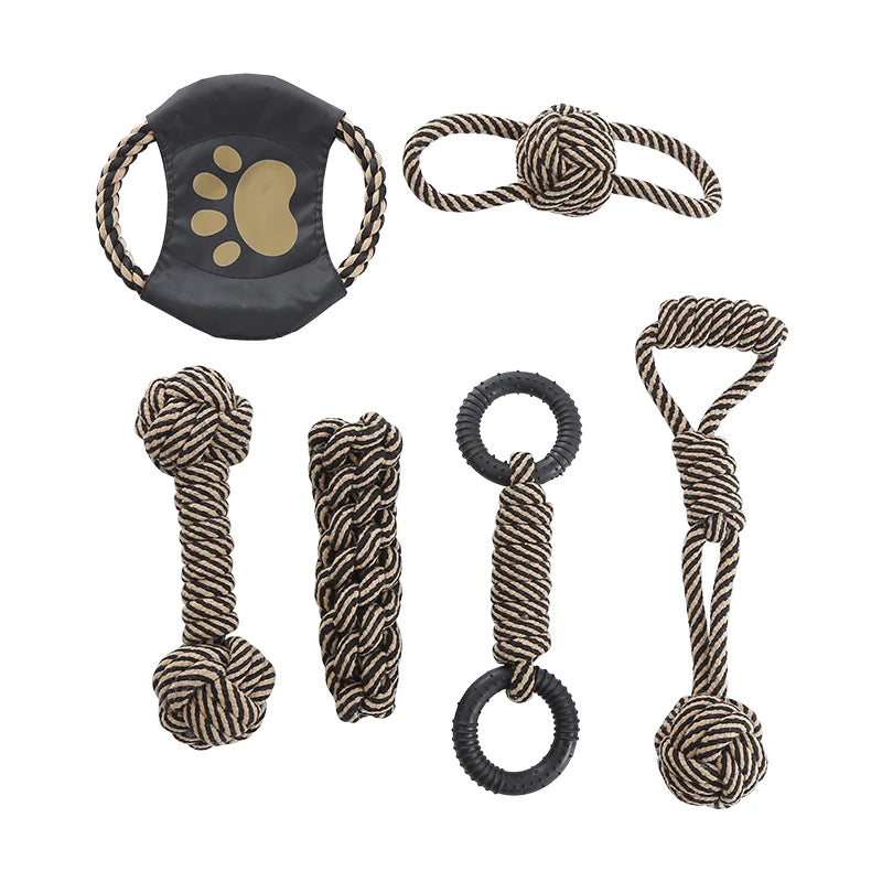 Cotton rope dog toy, suitable for small and medium-sized dog breeds