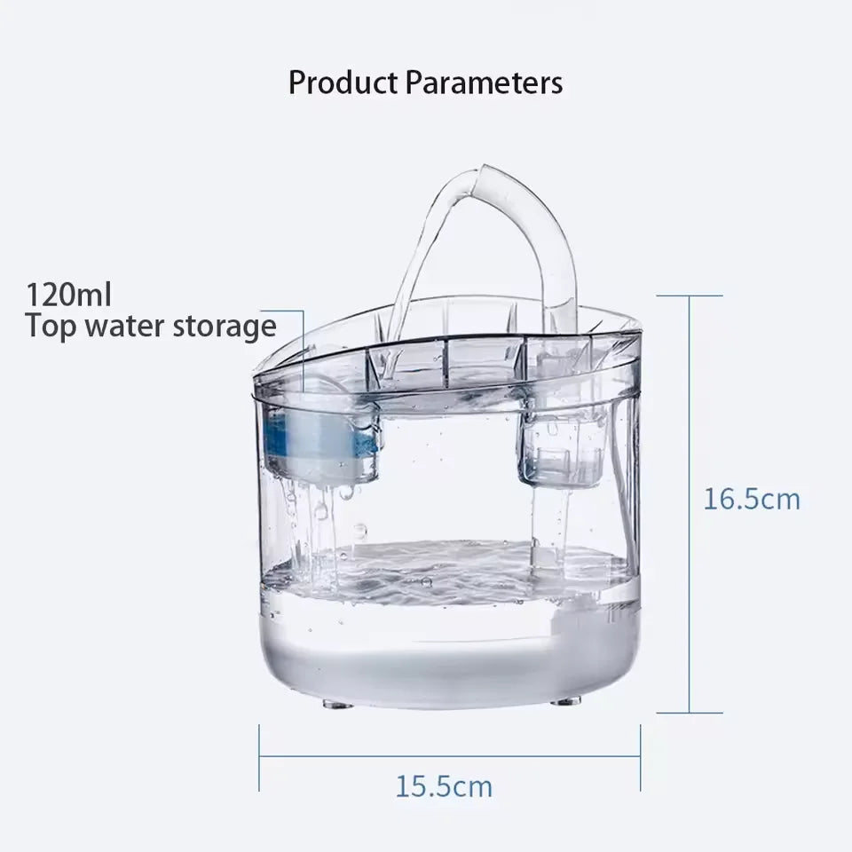 Cat Water Feeder Automation Sensor Faucet Fountain Food Grade