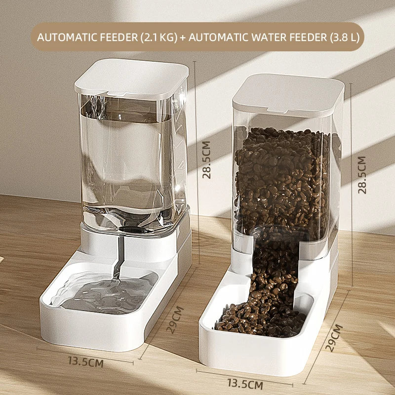Pet Food Storage Dispenser Container Puppy Kitten Accessories