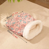Winter Warm Pet Sleeping Bag Lamb Wool Warm Kitten Nest