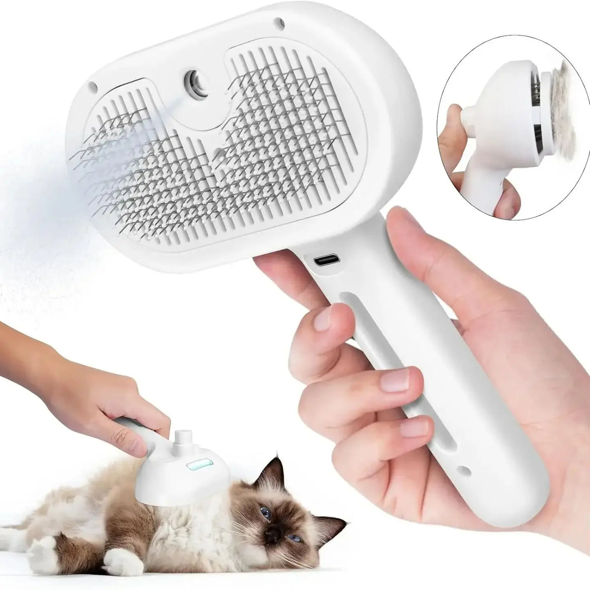 Pet Hair Remover Cleaning Brush Cats Grooming Accessories
