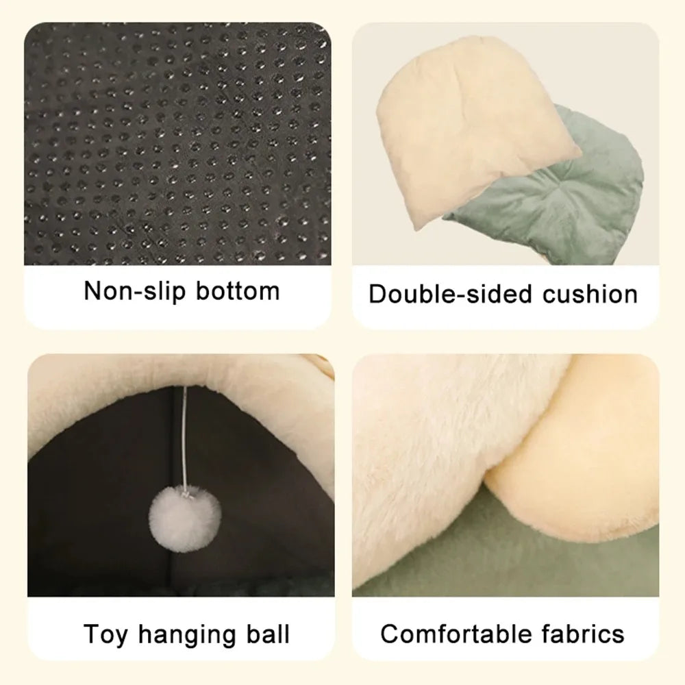 Pet Kennel Nest Kitten Lounger Cushion