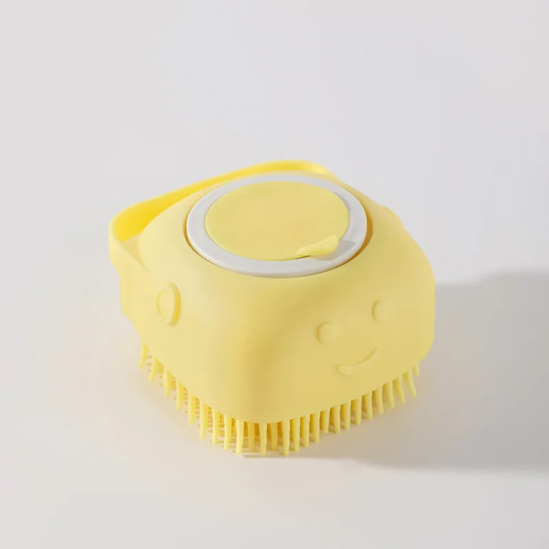 Pet Dog Shampoo Brush 2.7oz 80ml Cat Massage Comb Grooming