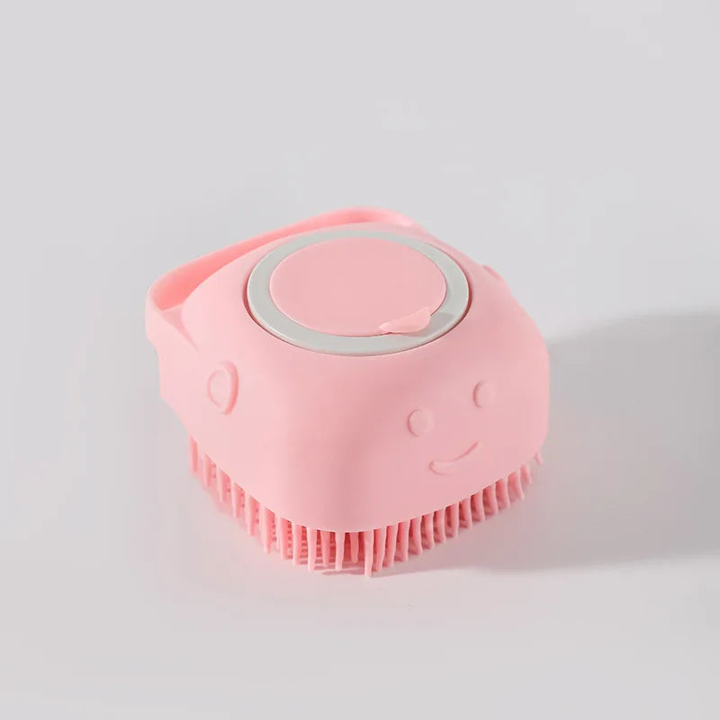 Pet Dog Shampoo Brush 2.7oz 80ml Cat Massage Comb Grooming