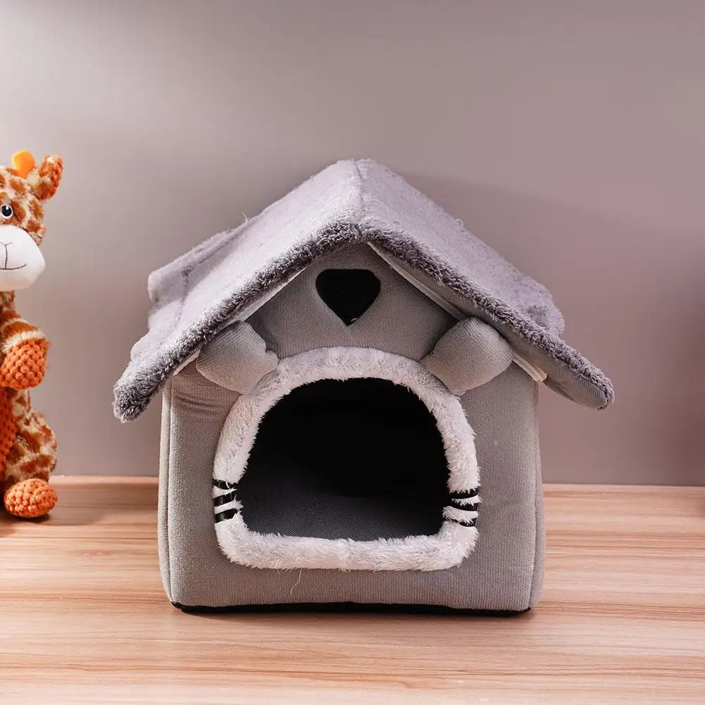 Cats Winter Warm Cat Bed Nest