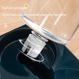 2 In 1 Tilted Automatic Pet Food And Water Feeder Gravity Food Feeder and Waterer