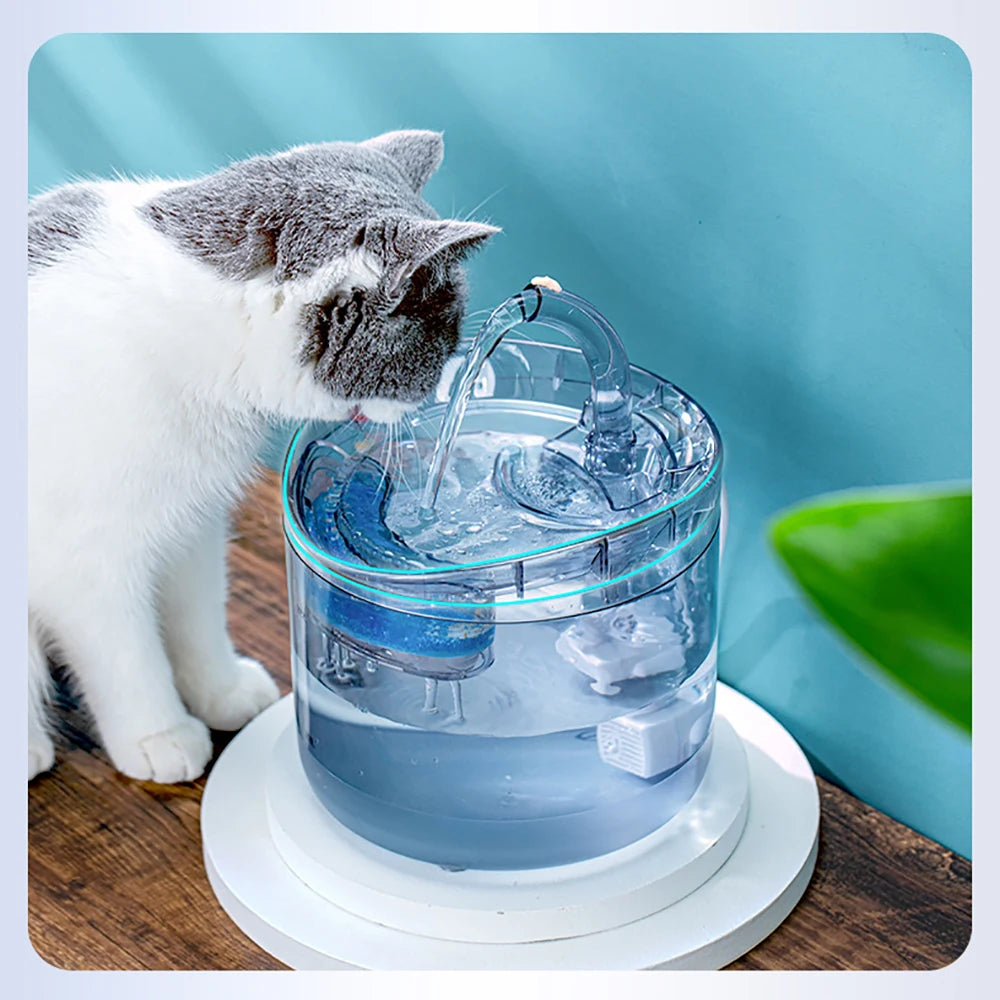 Cat Water Feeder Automation Sensor Faucet Fountain Food Grade