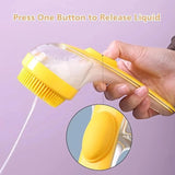 Soft Silicone Pet Bathing Brush Cat Massage Brush Pet Grooming