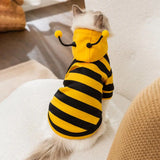 Bee Pet Puppy Coat Apparel Outfit