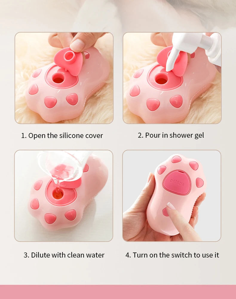 3 in 1 Pet Brush Cat Steam Brush Comb Dog Brush Electric Spray