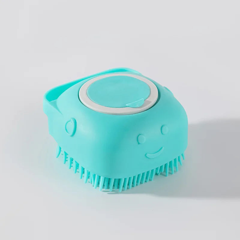 Pet Dog Shampoo Brush 2.7oz 80ml Cat Massage Comb Grooming