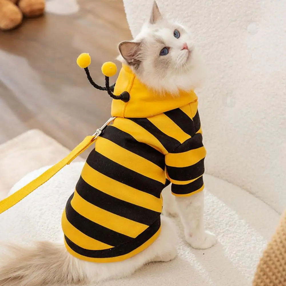 Bee Pet Puppy Coat Apparel Outfit