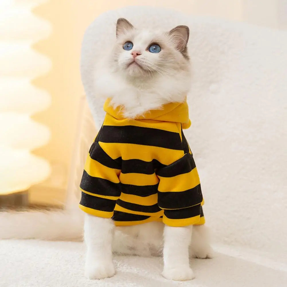 Bee Pet Puppy Coat Apparel Outfit