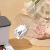 Cat Feeder And Water Dispenser Non-Slip Automatic Drinking Bottle Detachable