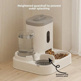 Cat  Automatic Feeder Food Bowl With Water Fountain