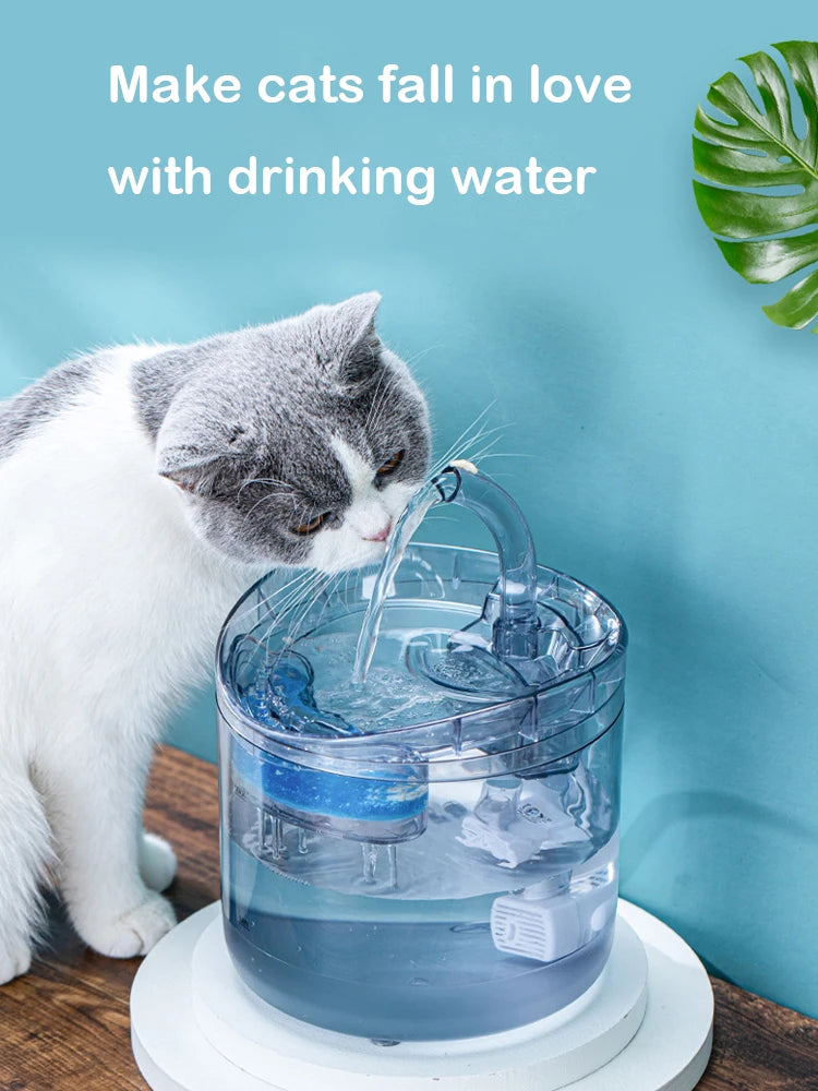 Cat Water Feeder Automation Sensor Faucet Fountain Food Grade