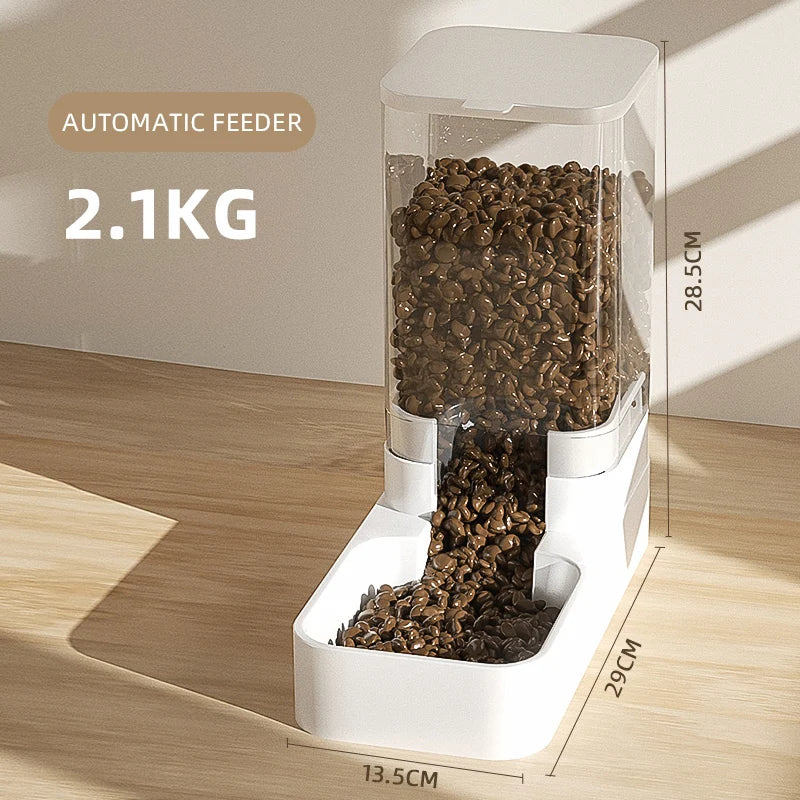 Pet Food Storage Dispenser Container Puppy Kitten Accessories