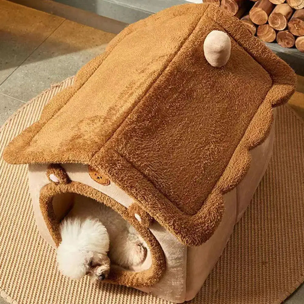 Cats Winter Warm Cat Bed Nest