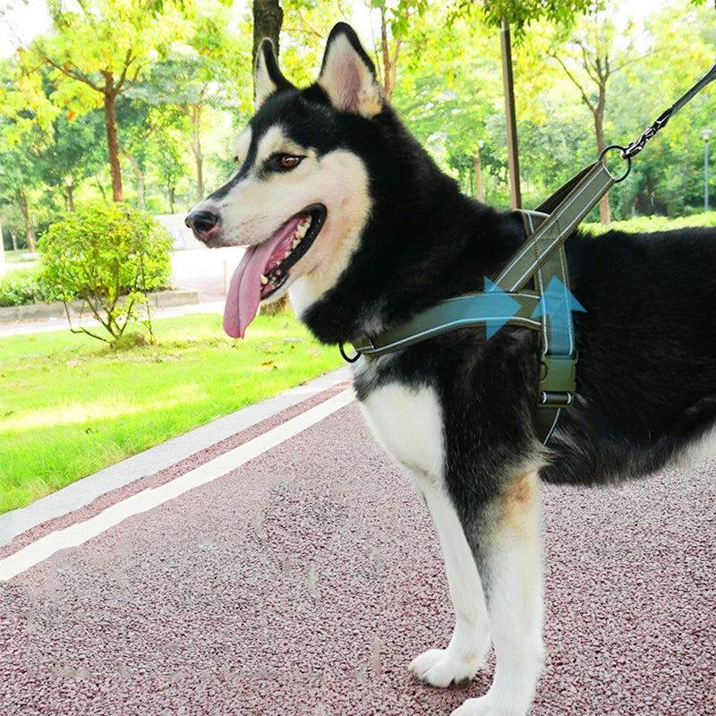 New Dog Tactical Chest Harness Nylon Material