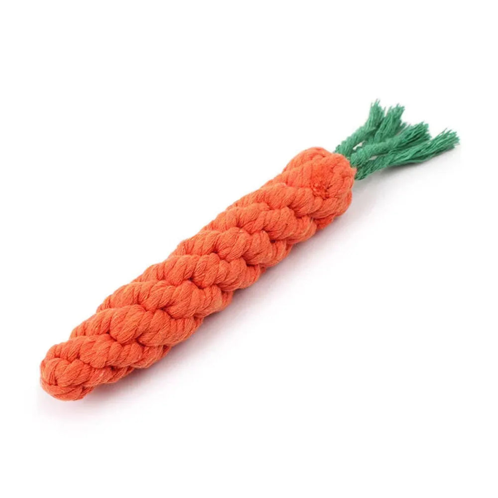 1Pcs Carrot Dog Bite Rope