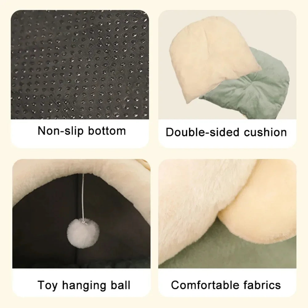 Pet Kennel Nest Kitten Lounger Cushion