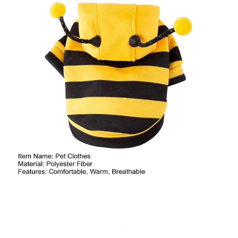 Bee Pet Puppy Coat Apparel Outfit