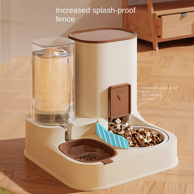 New Cat Large Capacity Water Dispenser Dry Wet Separation for Automatic Feeder