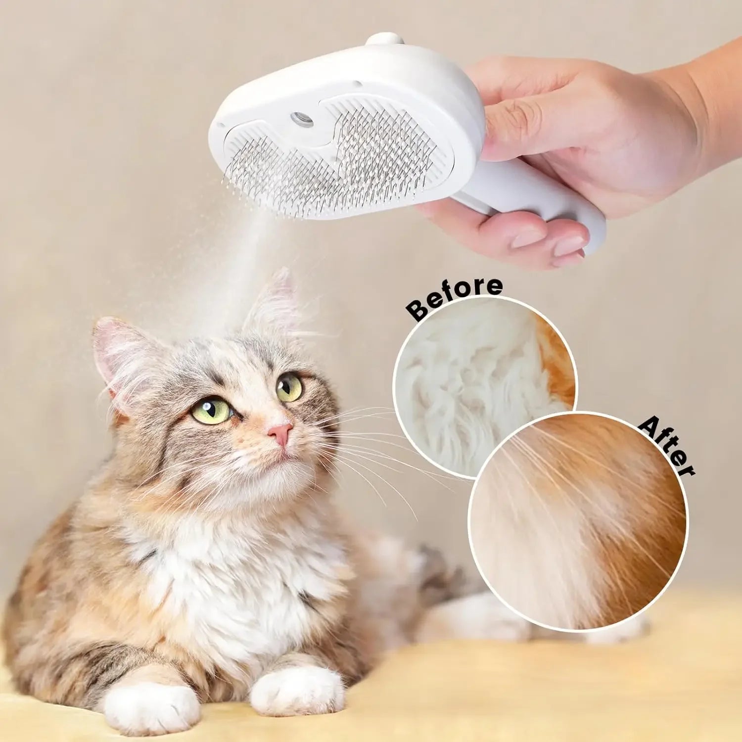 Pet Hair Remover Cleaning Brush Cats Grooming Accessories
