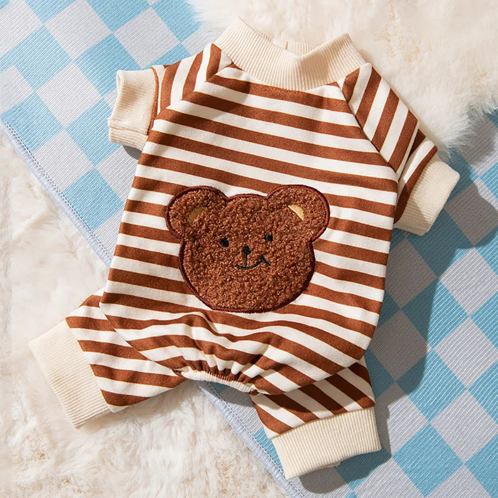 Kawaii Pet Clothes for Spring Summer Autumn Jumpsuit