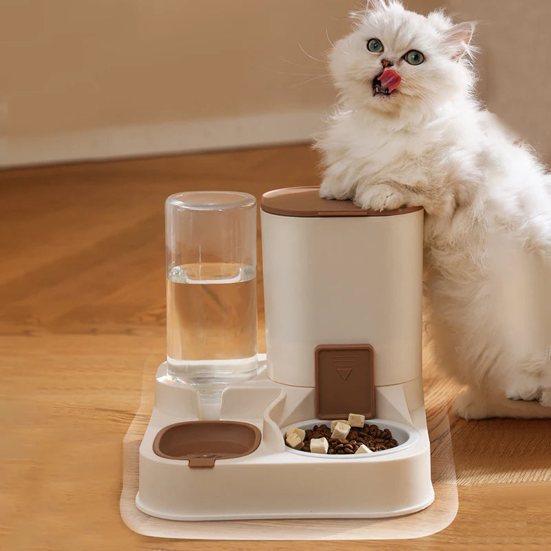 New Cat Large Capacity Water Dispenser Dry Wet Separation for Automatic Feeder