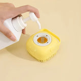Pet Dog Shampoo Brush 2.7oz 80ml Cat Massage Comb Grooming