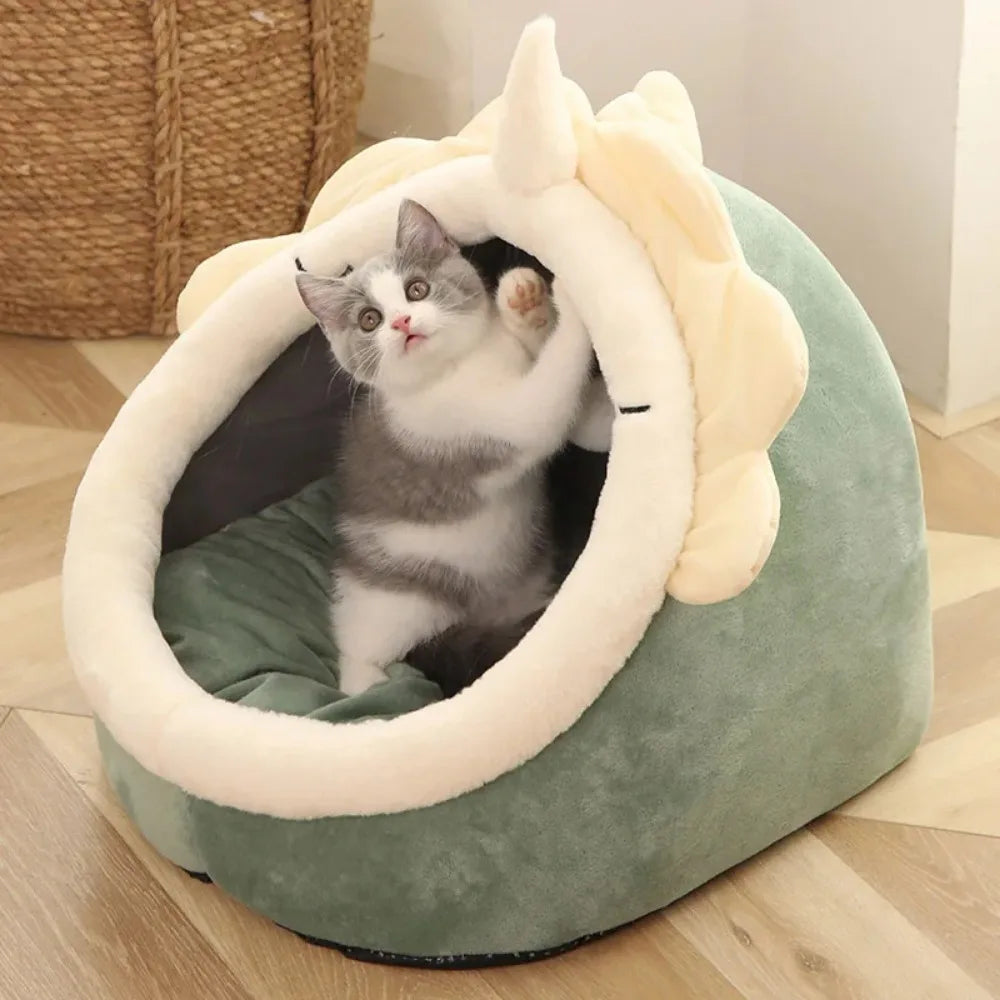 Pet Kennel Nest Kitten Lounger Cushion