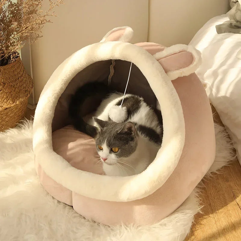 Pet Kennel Nest Kitten Lounger Cushion