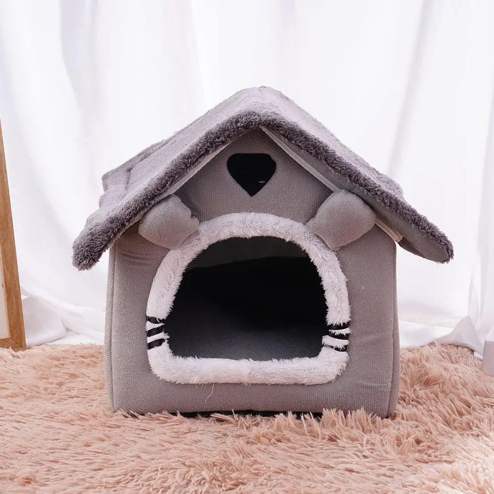 Cats Winter Warm Cat Bed Nest