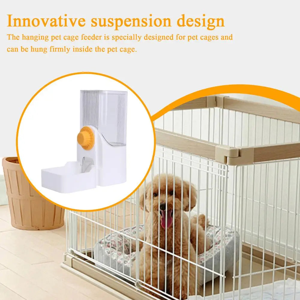 Automatic Small Pet Food And Water Dispenser For Dogs