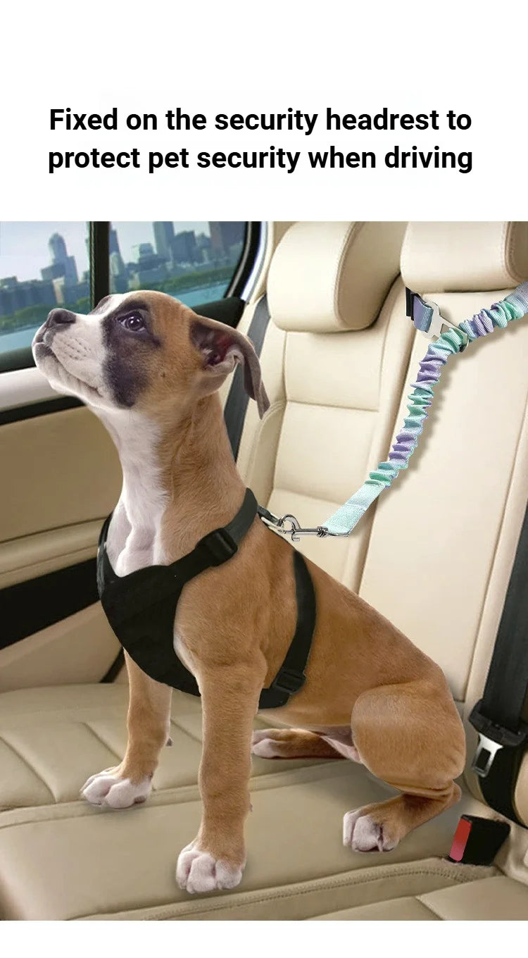 Dog Car Seat Belt Safety Protector Travel Pets Accessories