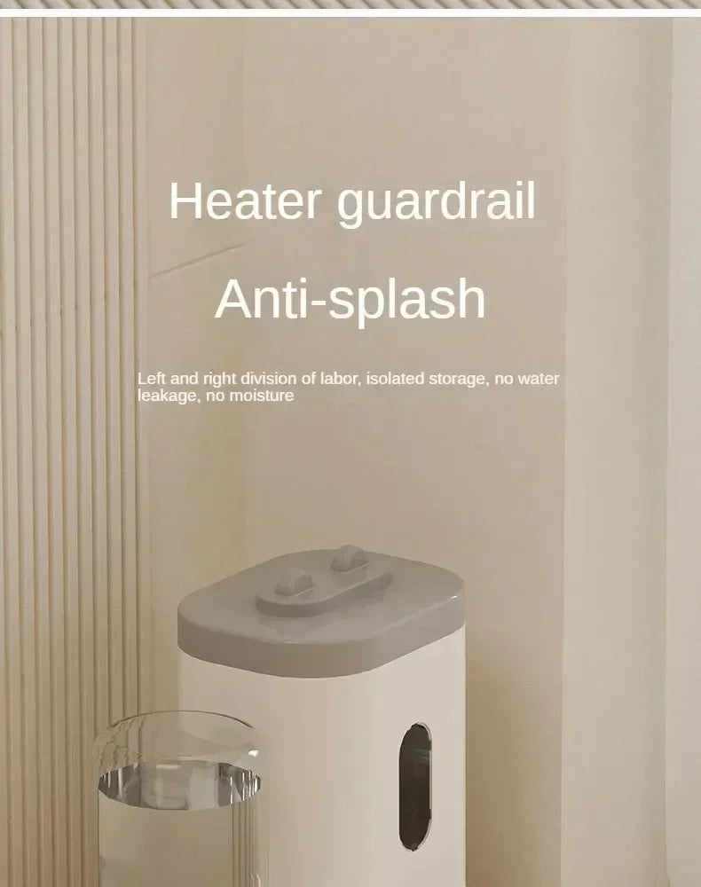 Automatic Feeder Dog Cat Food Bowl With Water Fountain Large Capacity