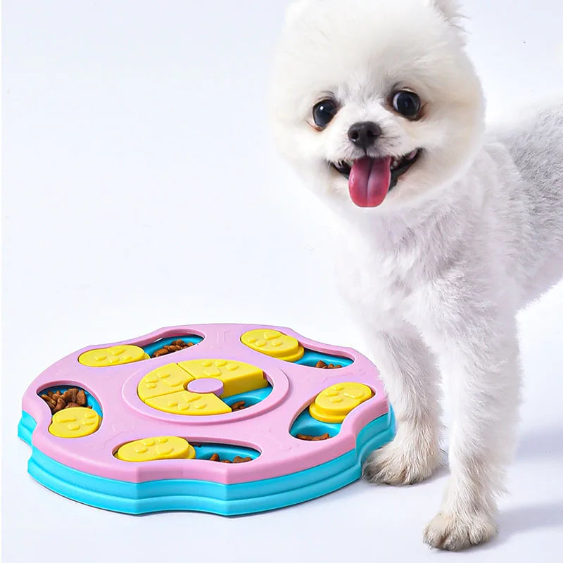 Dog Puzzle Toys Slow Feeder Interactive Increase Puppy IQ Food Dispenser