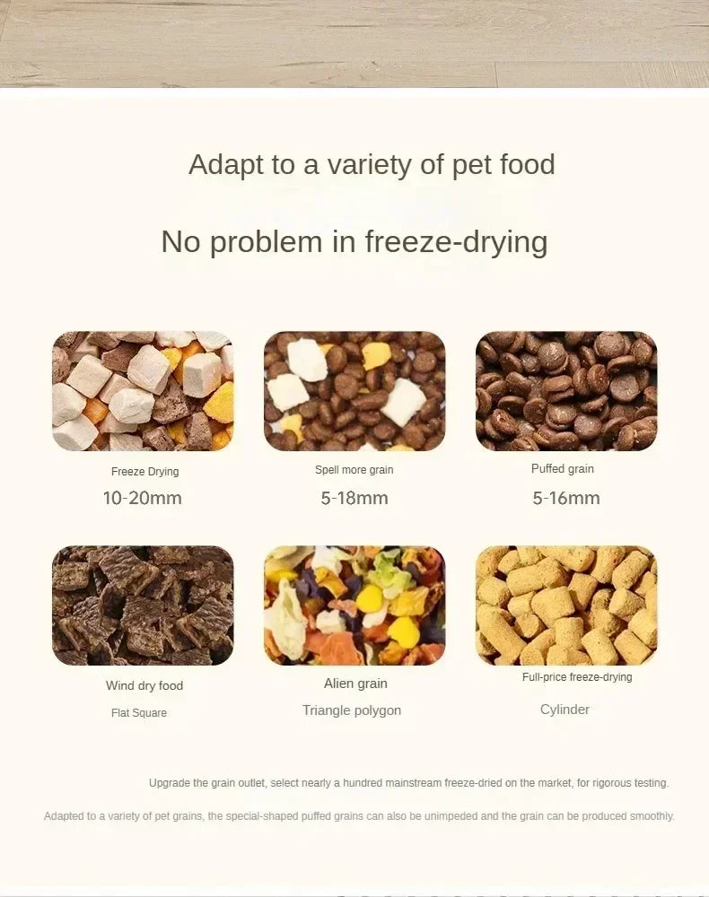 Automatic Feeder Dog Cat Food Bowl With Water Fountain Large Capacity