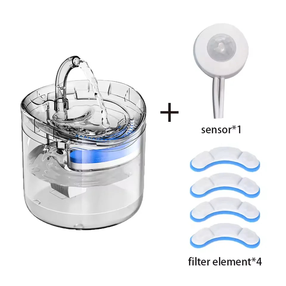 Cat Water Feeder Automation Sensor Faucet Fountain Food Grade