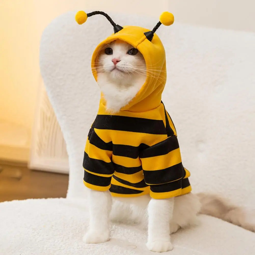 Bee Pet Puppy Coat Apparel Outfit