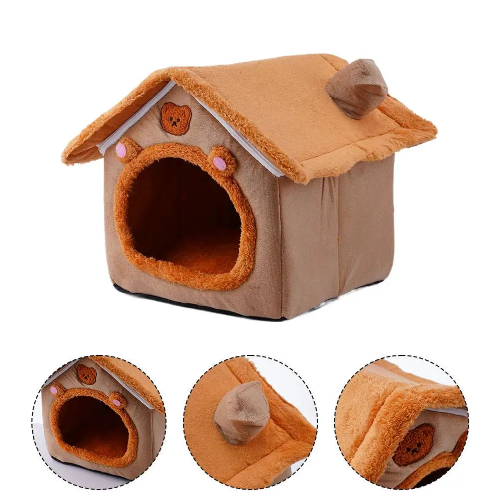Cats Winter Warm Cat Bed Nest