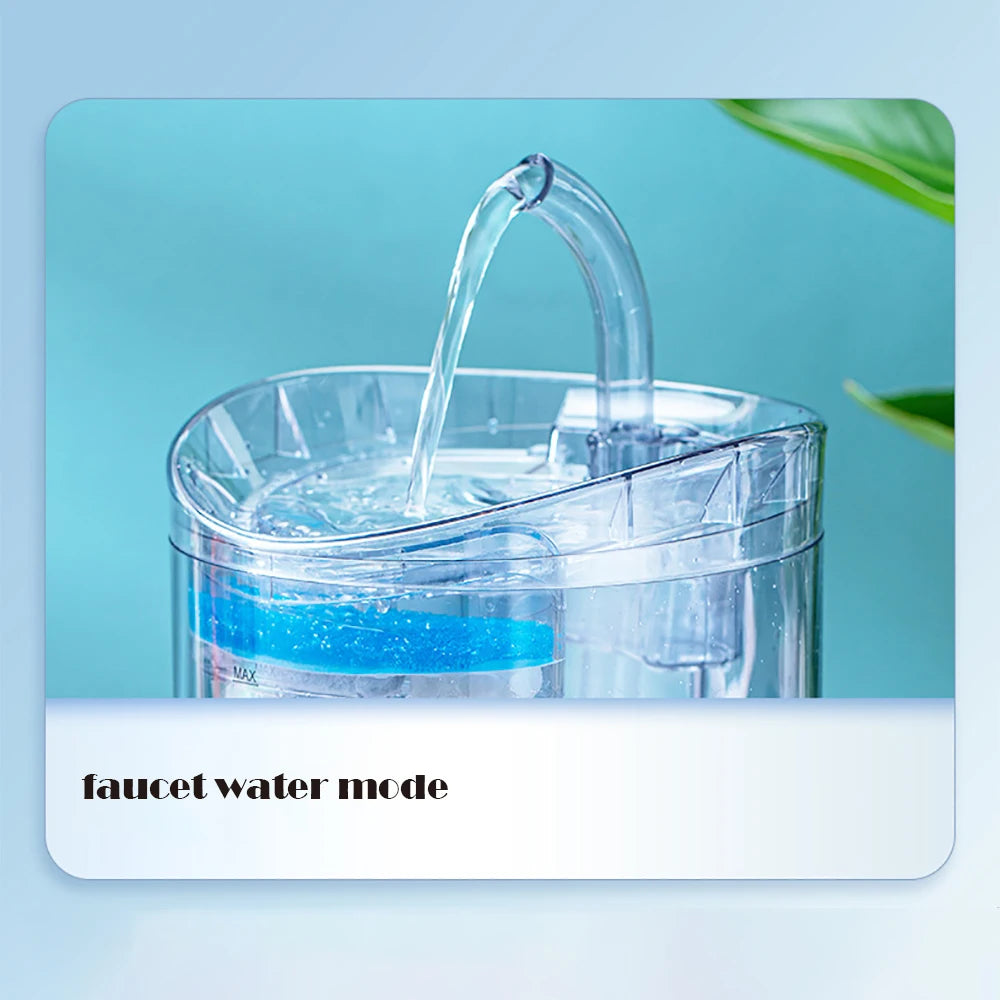 Cat Water Feeder Automation Sensor Faucet Fountain Food Grade