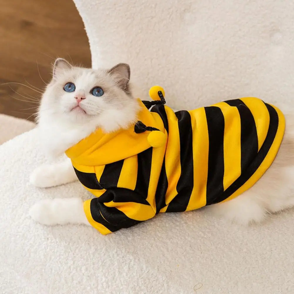 Bee Pet Puppy Coat Apparel Outfit